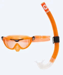 Sale Aqualung Combo snorkelsæt til børn (4-8) - Combo Mix - Orange/sort
