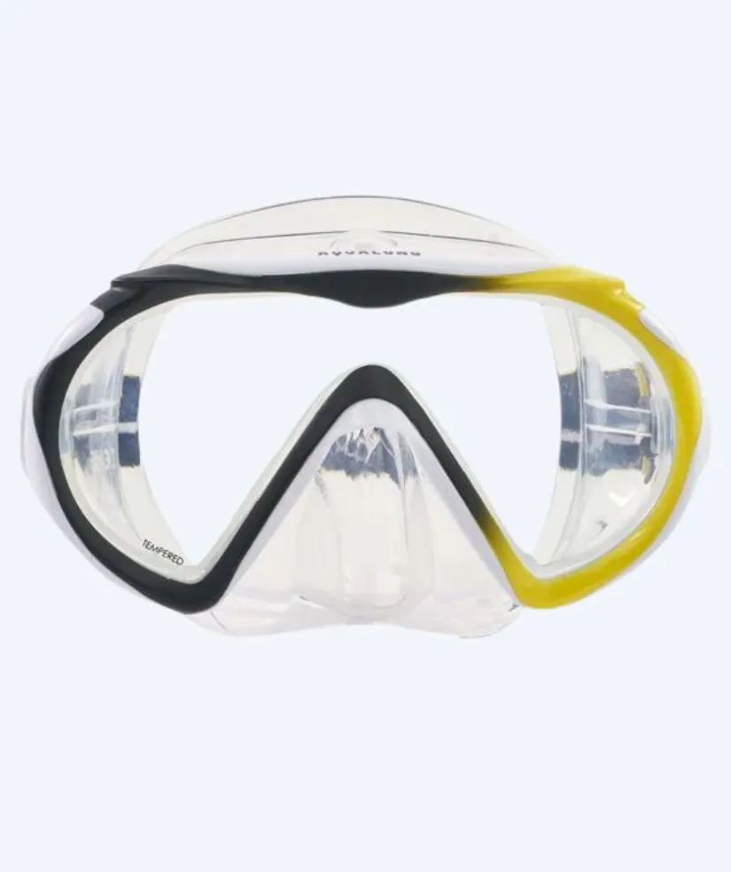 Sale Aqualung dykkermaske til voksne (fra 12 år) - Compass - Sort/gul