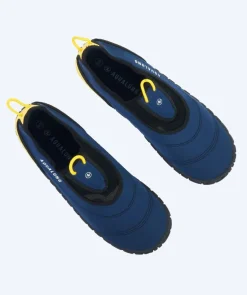 Outlet Aqualung neopren badesko til voksne - Beachwalker XP - Mørkeblå/gul