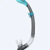 Clearance Aqualung semi-dry snorkel til voksne - FXS GO - Grå/lyseblå