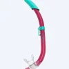Sale Aqualung semi-dry snorkel til junior - Pike - Lyserød/turkis