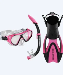Sale Aqualung snorkelsæt til børn (8-18) - Dorado II - Pink/sort