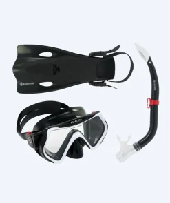 New Aqualung snorkelsæt til børn - Hero - Sort/hvid