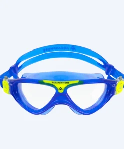 Clearance Aquasphere svømmemaske til junior (6-12) - Vista - Blå/gul