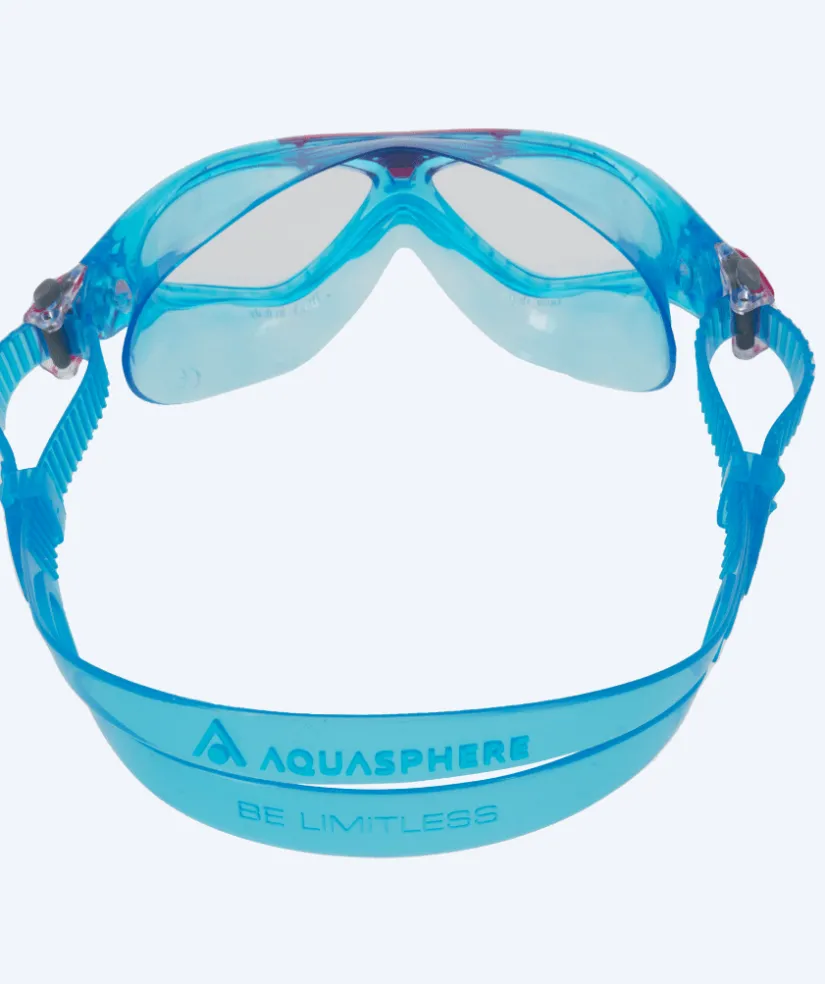 Hot Aquasphere svømmemaske til junior (6-12) - Vista - Klar/pink