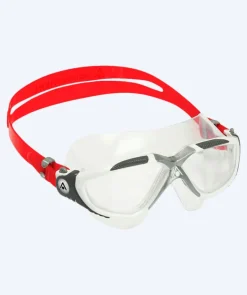 Best Aquasphere svømmemaske - Vista - Hvid/rød