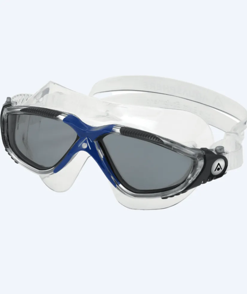 Discount Aquasphere svømmemaske - Vista - Klar/blå (Smoke linse)