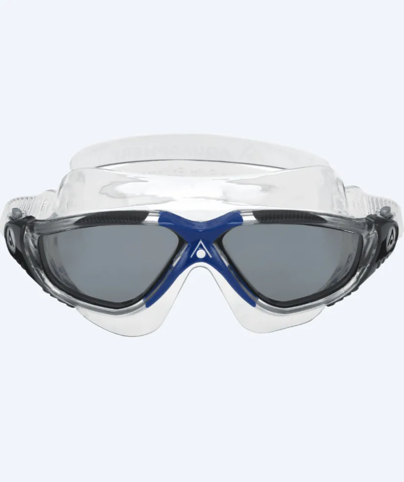 Discount Aquasphere svømmemaske - Vista - Klar/blå (Smoke linse)