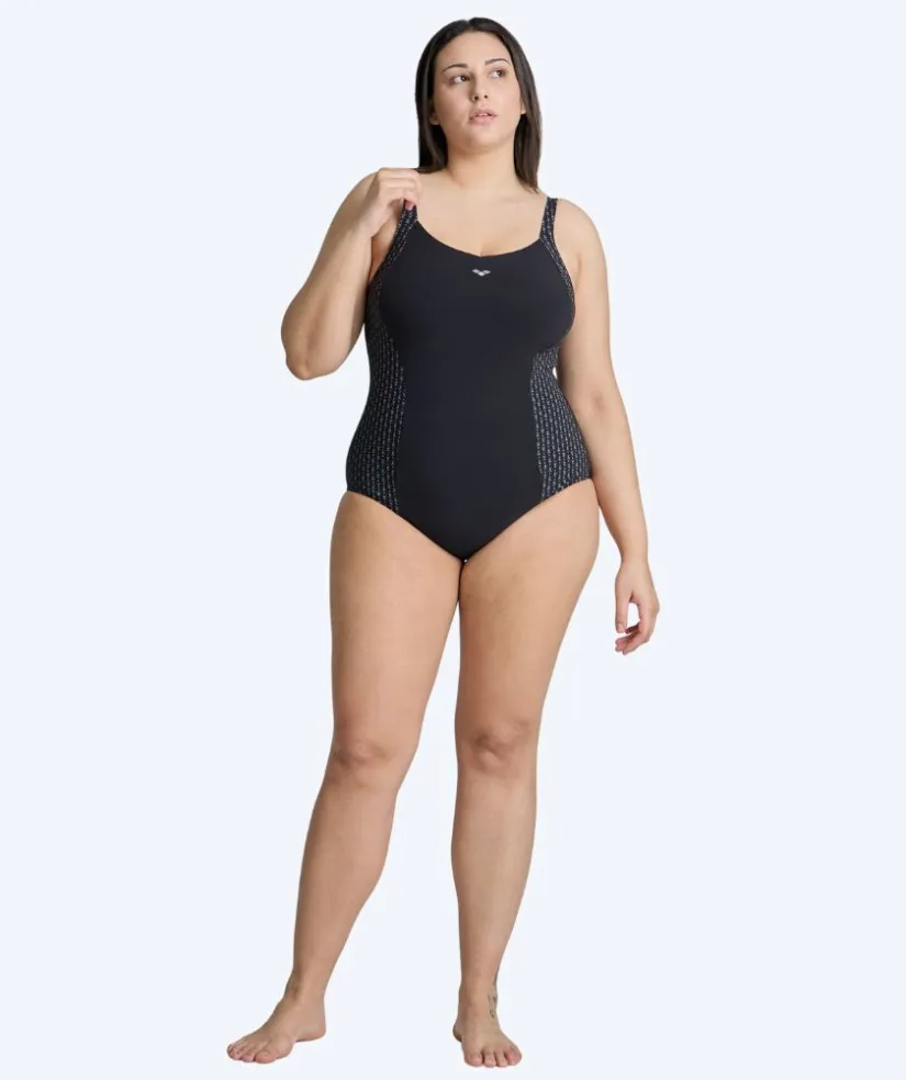 Hot Arena badedragt i plus size til damer - Bodylift Laura - Sort