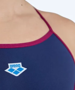 Best Arena badedragt til damer - Icons Super Fly - Blå/rød