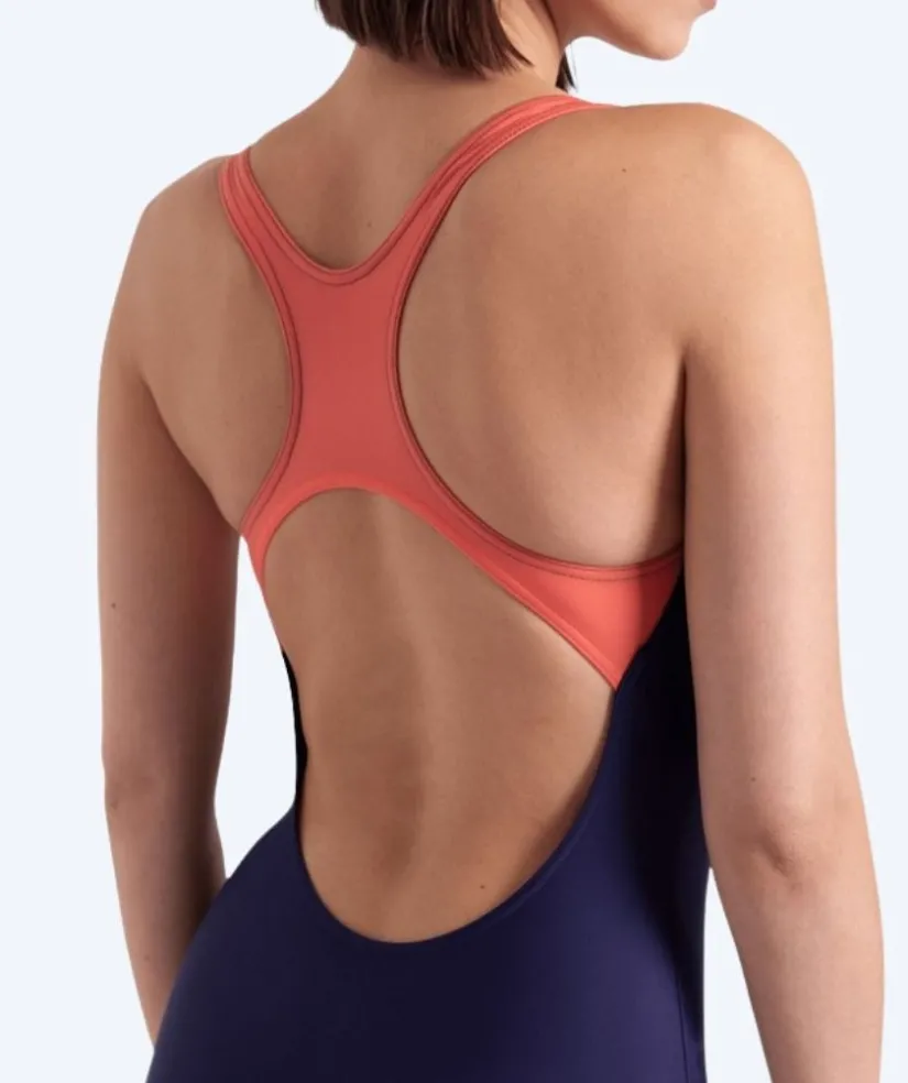 Discount Arena badedragt til damer - Swim Pro Back Dive - Mørkeblå/pink