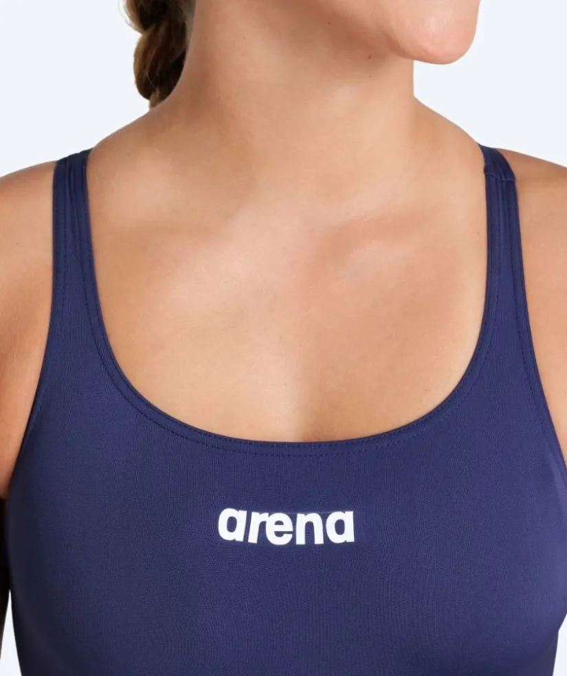 Hot Arena badedragt til damer - Team Swim Pro Solid - Mørkeblå