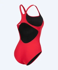 Clearance Arena badedragt til damer - Team Swim Pro Solid - Rød