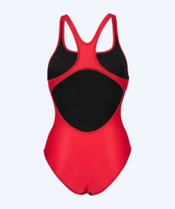 Clearance Arena badedragt til damer - Team Swim Pro Solid - Rød
