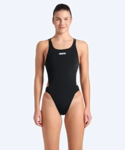 Discount Arena badedragt til damer - Tech Multi Solid - Sort