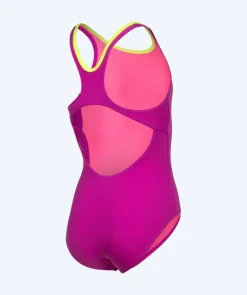 Outlet Arena badedragt til piger - Bay Swim Pro Back - Pink/grøn
