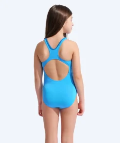 Hot Arena badedragt til piger - Bay Swim Pro Back - Lyseblå/pink
