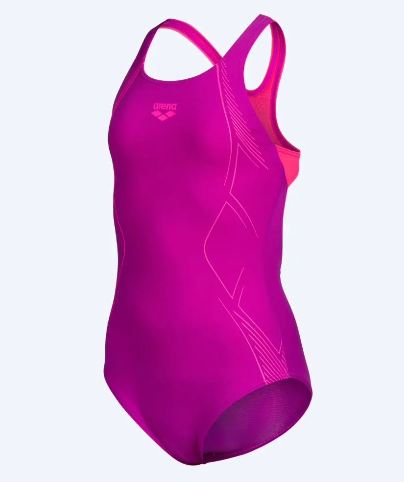 Hot Arena badedragt til piger - Graphic - Pink