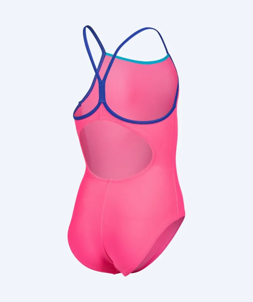 Best Arena badedragt til piger - Light Drop Solid - Pink