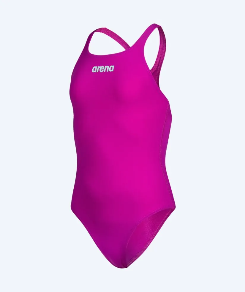 Outlet Arena badedragt til piger - Team Swim Pro Solid - Pink