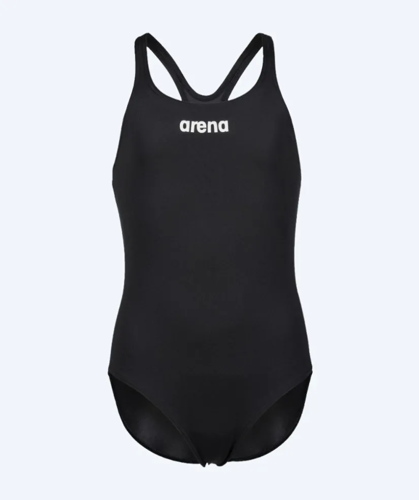 Outlet Arena badedragt til piger - Team Swim Pro Solid - Sort