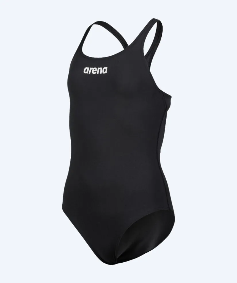 Outlet Arena badedragt til piger - Team Swim Pro Solid - Sort