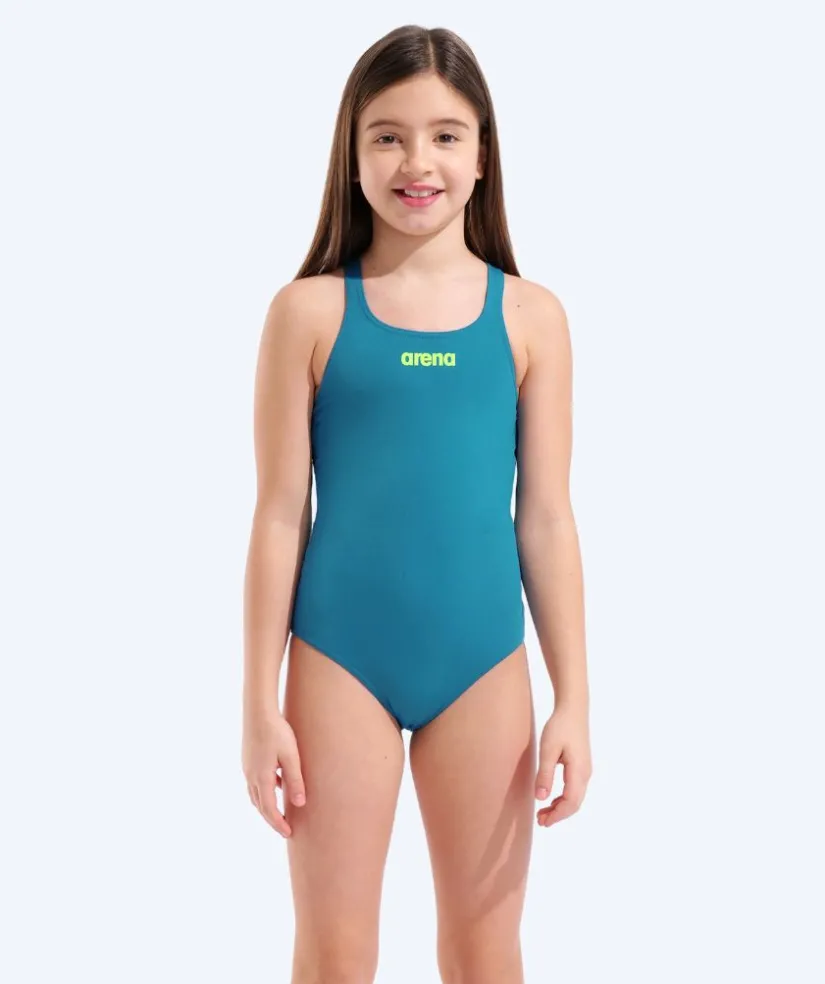 Hot Arena badedragt til piger - Team Swim Pro Solid - Blå