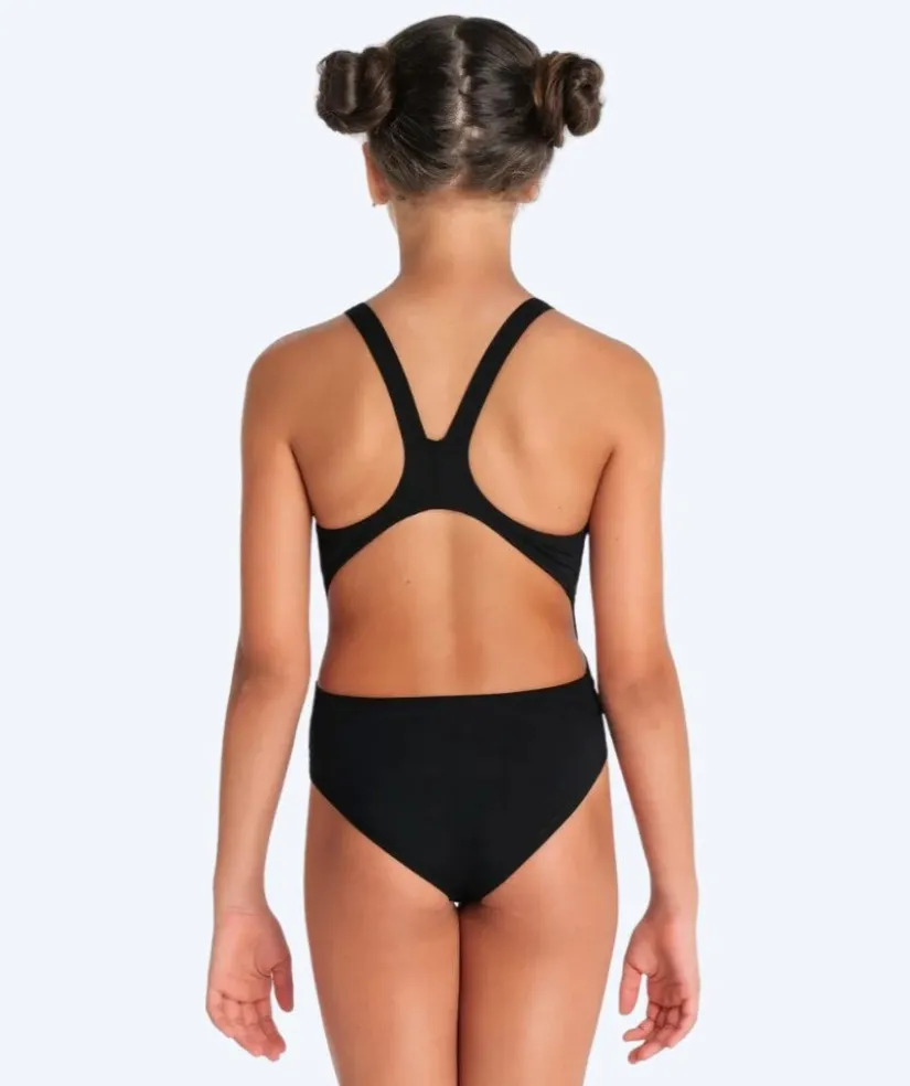Best Arena badedragt til piger - Team Swim Tech Solid - Sort