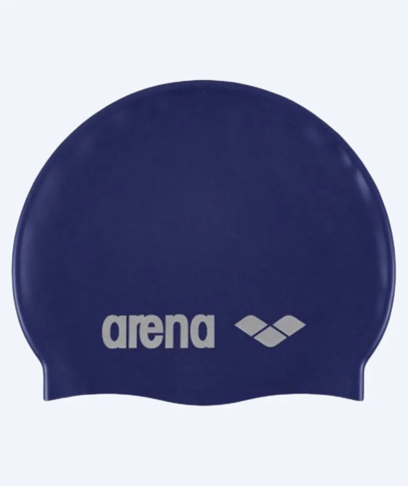 Clearance Arena badehætte - Classic Silicone - Mørkeblå