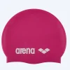 Discount Arena badehætte - Classic Silicone - Pink/hvid