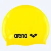 New Arena badehætte - Classic Silicone - Gul/sort