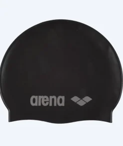 New Arena badehætte til junior (6-12) - Classic Silicone - Sort
