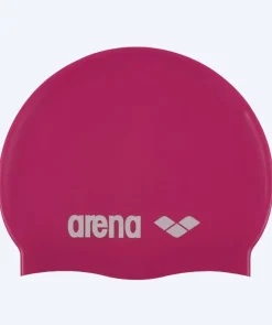 Arena badehætte til junior (6-12) - Classic Silicone - Pink