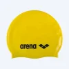 Discount Arena badehætte til junior (6-12) - Classic Silicone - Gul/sort