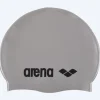 Hot Arena badehætte til junior (6-12) - Classic Silicone - Sølv