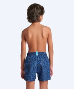 Hot Speedo Arena badeshorts til drenge - Water Prints - Mørkeblå