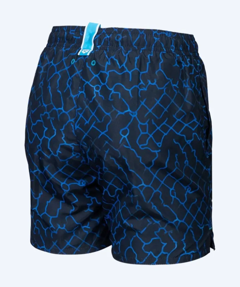 Hot Speedo Arena badeshorts til drenge - Water Prints - Mørkeblå