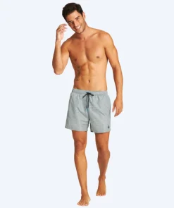 Outlet Arena badeshorts til mænd - Fundamentals Allover - Hvid/mørkegrøn