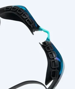 Outlet Arena Elite svømmebriller - Air Sonic Mirror - Sort/turkis