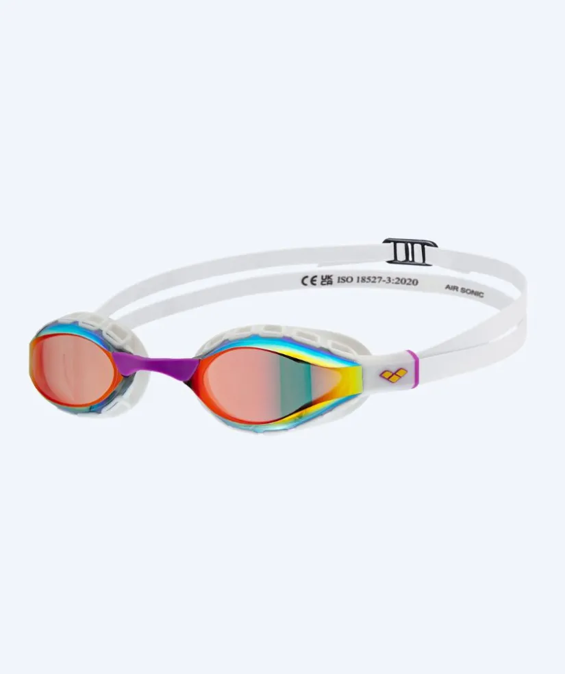 Sale Arena Elite svømmebriller - Air Sonic Mirror - Hvid/multi