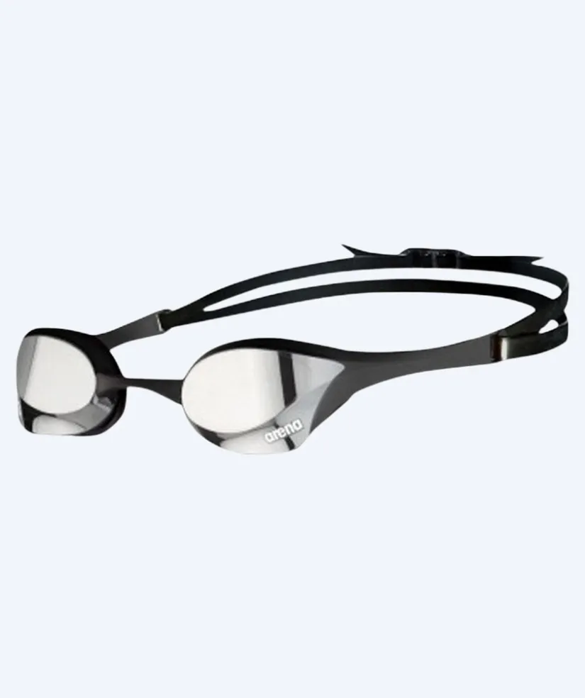 Arena Elite svømmebriller - Cobra Ultra SWIPE Mirror - Sort/sølv