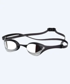 Arena Elite svømmebriller - Cobra Ultra SWIPE Mirror - Sort/sølv