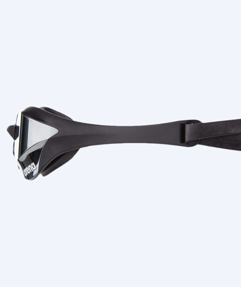 Arena Elite svømmebriller - Cobra Ultra SWIPE Mirror - Sort/sølv