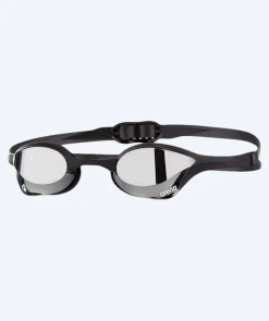 Arena Elite svømmebriller - Cobra Ultra SWIPE Mirror - Sort/sølv