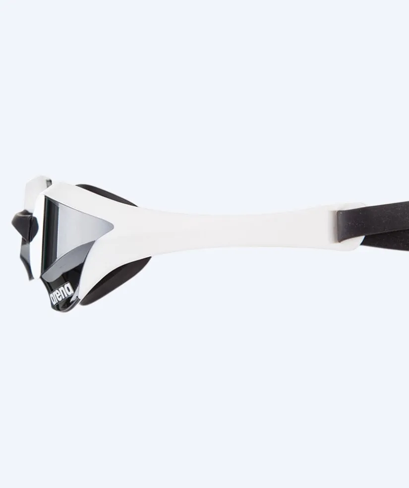 Outlet Arena Elite svømmebriller - Cobra Ultra SWIPE Mirror - Hvid/sølv