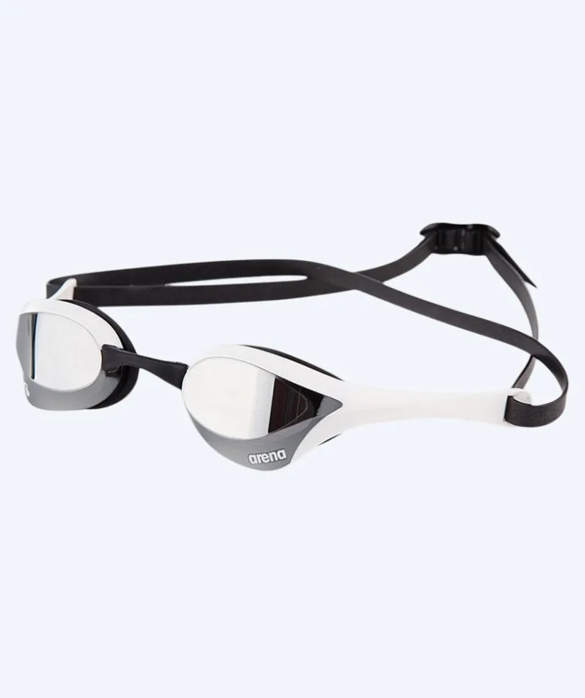 Outlet Arena Elite svømmebriller - Cobra Ultra SWIPE Mirror - Hvid/sølv