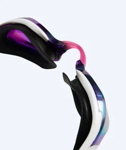 Outlet Arena Elite svømmebriller - Cobra Edge SWIPE Mirror - Hvid/lilla