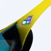 Hot Arena Elite svømmebriller - Cobra Edge SWIPE Mirror - Gul/grøn