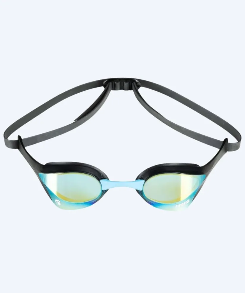 Clearance Arena Elite svømmebriller - Cobra Ultra SWIPE Mirror - Sort/blå