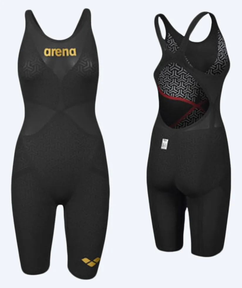 Sale Arena konkurrence badedragt til damer - Carbon Glide - Sort